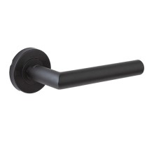 Ручки дверные Apecs H-0204-INOX/201-BLM