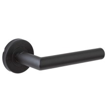 Ручки дверные Apecs H-0204-INOX/201-BLM