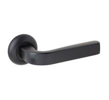 Ручки дверные Apecs H-1482-A-BLM (Spindle 140) (B2B)