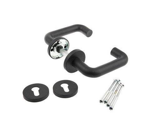 Ручки дверные Avers H-0203-BL-RE (DP-C-02) (B2B) Ручки дверные Avers H-0203-BL-RE (DP-C-02) (B2B)