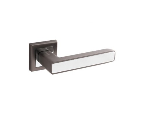 Ручки дверные Windrose Nevada H-18107-A-GRF/CR Ручки дверные Windrose Nevada H-18107-A-GRF/CR