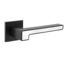 Ручки дверные Code Deco Slim H-30120-A-BLM/W