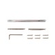 Ручки дверные Avers H-1582-P-BLM (Spindle 140) (B2B)