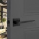 Ручки дверные Code Deco Slim H-30133-A-BLM