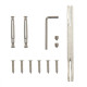 Ручки дверные Avers H-14050-P-NIS/CR (Spindle 105) (B2B)