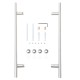 Ручки-скобы Avers HC-0920-30*15/300-INOX/201