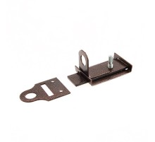 Засов универсальный Делга с проушиной (медь)