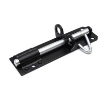 Задвижка накладная СИ ЗТ-150 (черный)