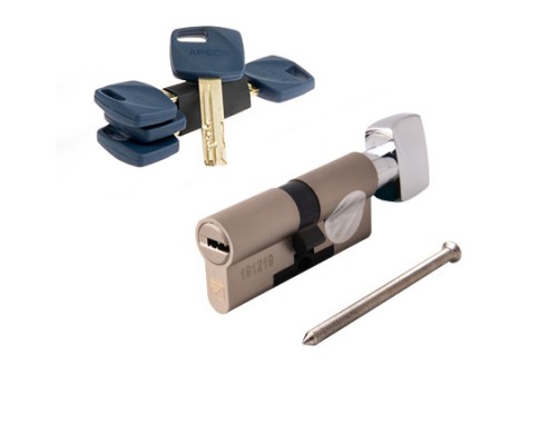 Цилиндровый механизм Apecs Premier XR-70-C15-NI Цилиндровый механизм Apecs Premier XR-70-C15-NI