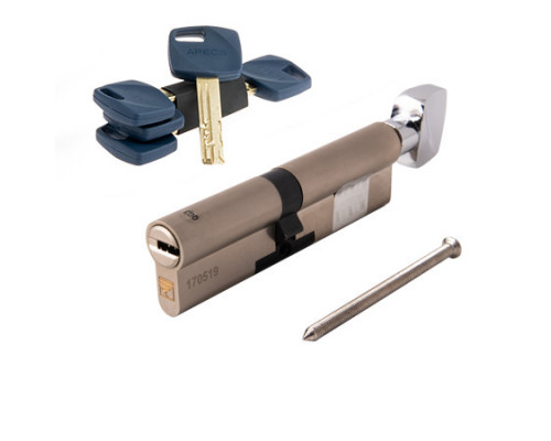 Цилиндровый механизм Apecs Premier XR-110(50/60C)-C15-NI Цилиндровый механизм Apecs Premier XR-110(50/60C)-C15-NI