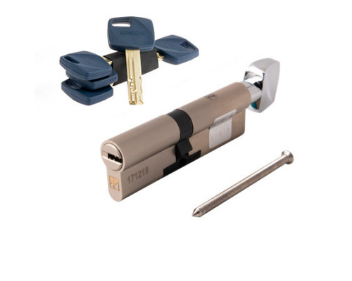 Цилиндровый механизм Apecs Premier XR-100(45/55C)-C15-NI Цилиндровый механизм Apecs Premier XR-100(45/55C)-C15-NI
