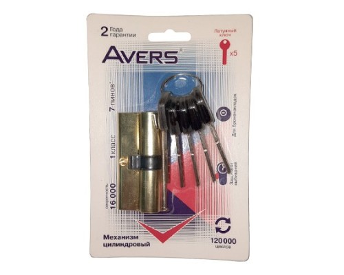 Цилиндровый механизм Avers AM-70-G-Skinpack Цилиндровый механизм Avers AM-70-G-Skinpack