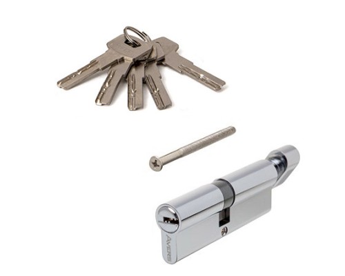 Цилиндровый механизм Avers ZM-90-C-CR (блистер)