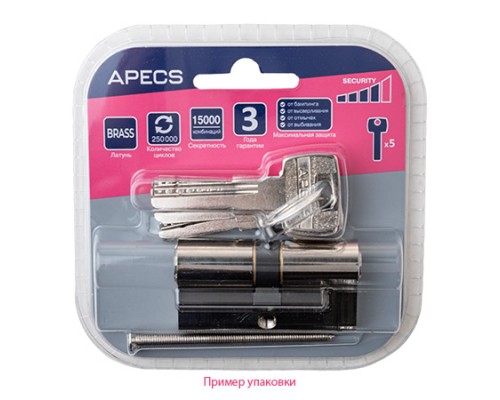 Цилиндровый механизм Apecs SM-70-NI (блистер)