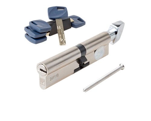 Цилиндровый механизм Apecs Premier XR-120(55C/65)-C15-NI Цилиндровый механизм Apecs Premier XR-120(55C/65)-C15-NI