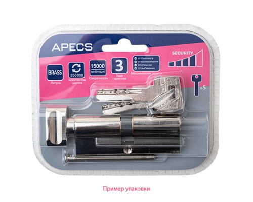Цилиндровый механизм Apecs SM-80-C-NI (блистер)