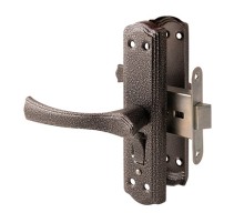 Защелка с фиксацией Avers ЗЩ1Д-2-6 (серебро)