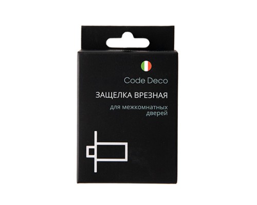 Защёлка врезная Code Deco 5400-G Защёлка врезная Code Deco 5400-G