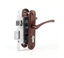 Замок врезной Омега-ЗВ7 (медь)