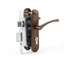 Замок врезной Омега-ЗВ7 (бронза)