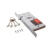 Замок врезной сувальдный KALE KILIT 252RL-85BS60-CP-4KEY-(w/o SP, w/o Ros)-PB (40ММ) 252RL000021