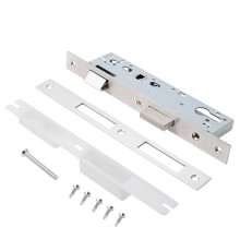 Замок врезной противопожарный Apecs 7400-35-INOX