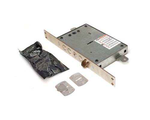 Замок врез. РУБИН В-1.08.31 никель, сувальдный стержни 4 шт. диаметр 18мм тяги под фалевую ручку