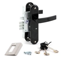 Замок врезной 76704-ЗВ9-8/13 (черный муар)