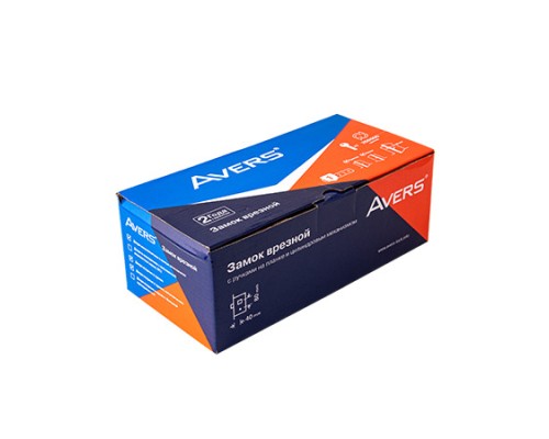 Замок врезной Avers 1323/70-G Замок врезной Avers 1323/70-G