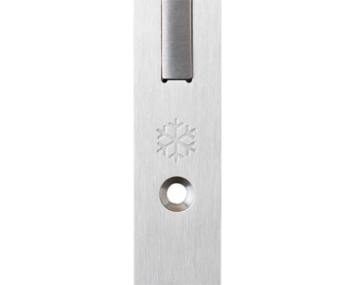 Замок врезной противопожарный Apecs 7400-35-INOX