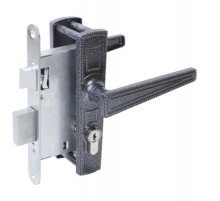 Замок врезной Абсолют ЗВ4-3/01 (Серебро)