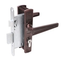 Замок врезной Абсолют ЗВ4-3/01 (Медь)