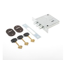 Замок врезной БИФ-0009*3-ЛК (б/п)