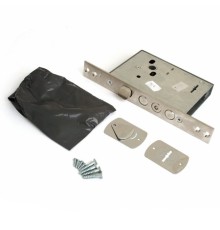 Замок врез. Лазурит 1.01.27 никель, под цилиндр- стержни 3шт. диаметр 16м