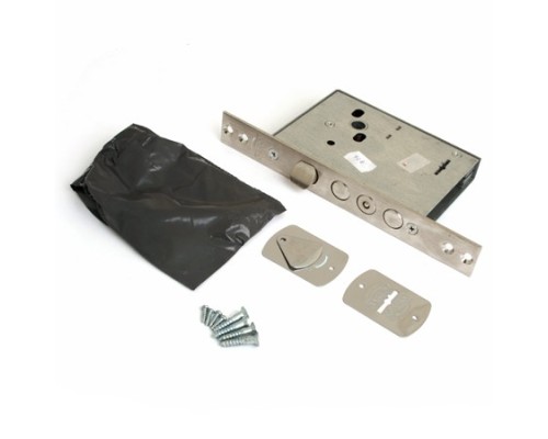 Замок врез. Лазурит 1.01.27 никель, под цилиндр- стержни 3шт. диаметр 16м