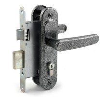 Замок врезной Омега-ЗВ7-03 (ЗВ4-3.03) (серебро)