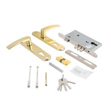 Замок врезной 78102-ЗВ4-3 (золото)