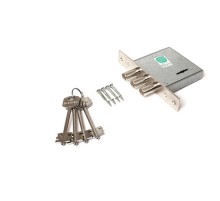 Замок врезной ГАРДИАН-1001-4кл (б/о/н) дл.кл.ЗК.103