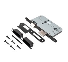 Замок врезной противопожарный Apecs 8300-INOX-BLM (B2B)
