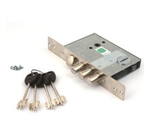 Замок врезной ГАРДИАН-5011-4кл дл.кл.