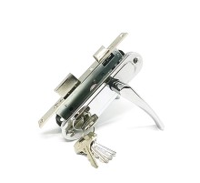 Замок врезной Зенит-ЗВ7-70.04 (хром)