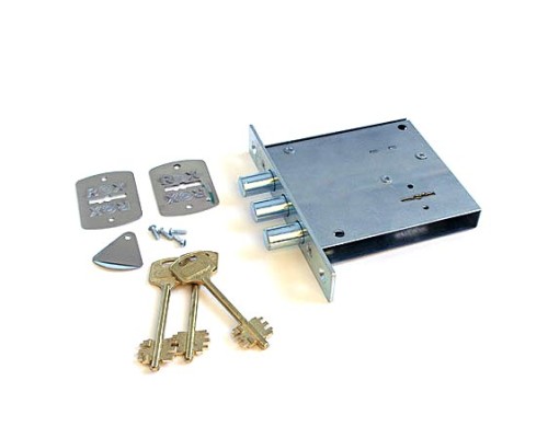 Замок врез. ReX. 1.3 - сувальдный, стержни 3 шт. диаметр 14мм, 3 кл.