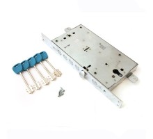 Замок врезной сувальдный KALE KILIT 456L-85+120BS63-CP-5KEY-(w/o SP, w/o Ros)-WB 456L0000002