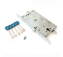 Замок врезной сувальдный KALE KILIT 456L-85+120BS63-CP-5KEY-(w/o SP, w/o Ros)-WB 456L0000002