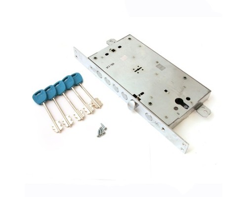 Замок врезной сувальдный KALE KILIT 456L-85+120BS63-CP-5KEY-(w/o SP, w/o Ros)-WB 456L0000002 Замок врезной сувальдный KALE KILIT 456L-85+120BS63-CP-5KEY-(w/o SP, w/o Ros)-WB 456L0000002