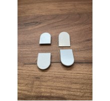 Колпачки для петель К6200, цвет Матовый хром (4 шт.)