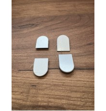 Колпачки для петель К6200, цвет Матовый хром (4 шт.)