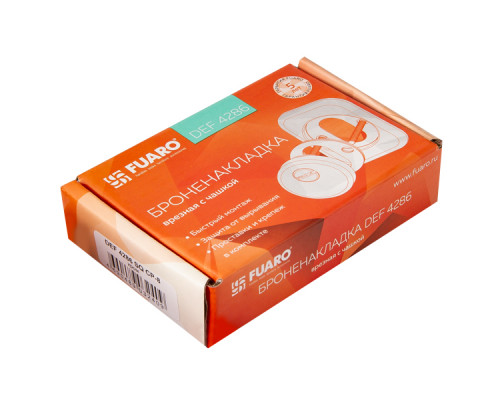 Броненакладка Fuaro (Фуаро) DEF.XL/K-EXT.4286 (DEF 4286 SQ XL) CP-8 хром Броненакладка Fuaro (Фуаро) DEF.XL/K-EXT.4286 (DEF 4286 SQ XL) CP-8 хром