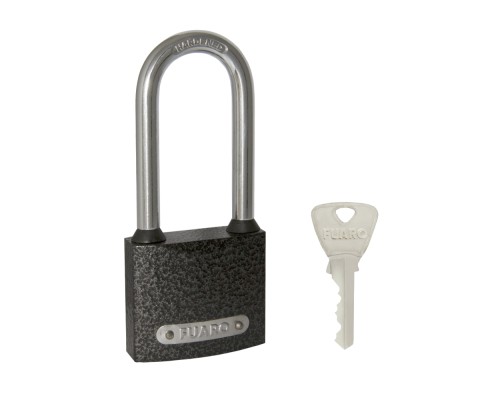 Замок Fuaro (Фуаро) навесной PL-UNI-0138-L (PL-01-38-L) 3key англ. /блистер Замок Fuaro (Фуаро) навесной PL-UNI-0138-L (PL-01-38-L) 3key англ. /блистер