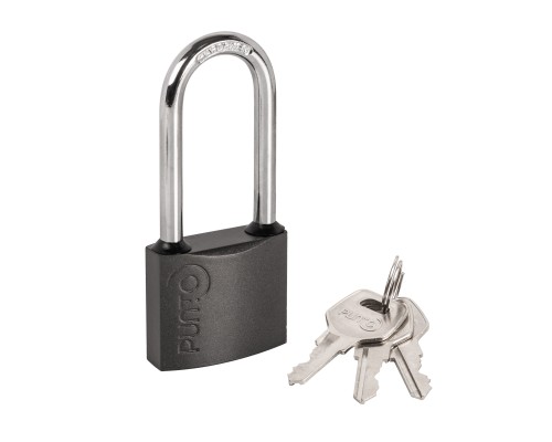 Замок Punto (Пунто) навесной PK-0150 L 3 key англ.ключ. Замок Punto (Пунто) навесной PK-0150 L 3 key англ.ключ.